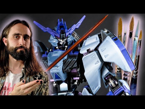 How to Hand Paint Custom Gundam Models and Manage Burnout