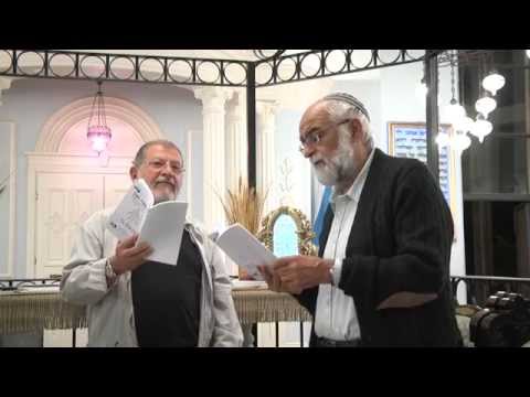 29 09 14 Slihot rite Constantinois : Grand Rabbin R.S. Sirat, RavTouitou ...