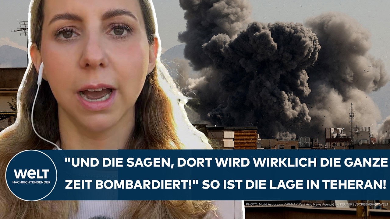 KRIEG IN NAHOST: Rache der Mullahs! "Im Norden Israels war die ganze Nacht Alarm! Also stündlich!"