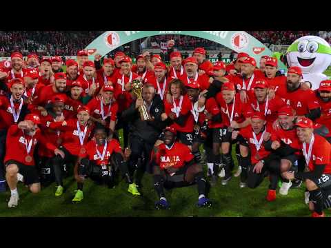 Slavia - Baník Ostrava 2:0 - finále poháru - DOUBLE!!! (22.5.2019)