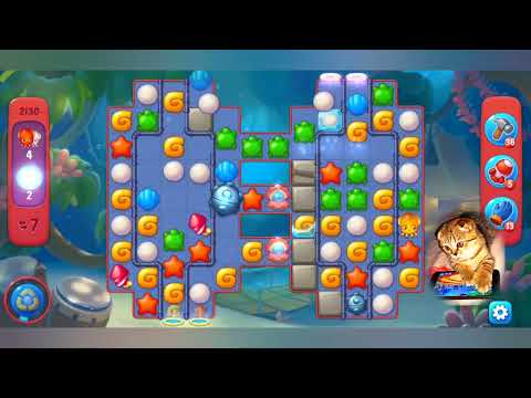 Fishdom 2022, no Boosters,   2130  level  -  прохождение без бустеров,   2130 уровень.