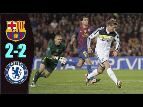 Barcelona vs Chelsea (2-2)(agg 2-3) | Fernando Torres | Last Minute Goal | UCL Semi-Finals - 2011/12
