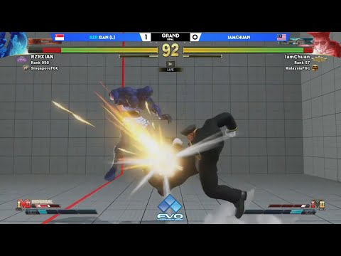 Street Fighter V: IAmChuan vs Xian - Grand Finals EVO Online 2021 Asia South