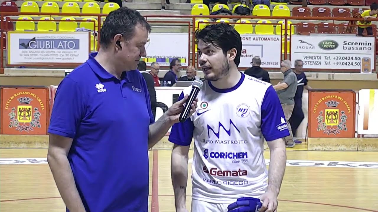 Intervista a Giulio Cocco – Bassano vs Trissino (Gara 2 - Semifinale - Playoff Serie A1)