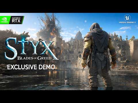 STYX BLADES OF GREED First Gameplay Demo | New PURE HARDCORE STEALTH with Classic Thief vibes