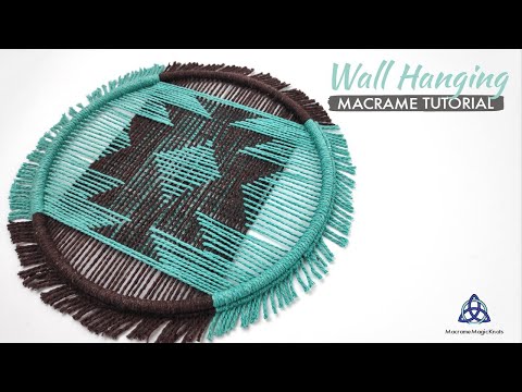 DIY Macrame Christmas Tree Decoration EASY Christmas Crafts