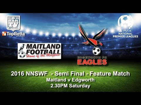 2016 NNSWF - Semi Final - Maitland v Edgeworth