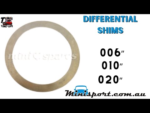 Minisport - Diff shims - Classic Mini Parts