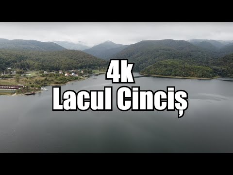 Lac Cincis și Barajul Cincis - Cele mai spectaculoase locuri din Hunedoara cu drona 4K 💎