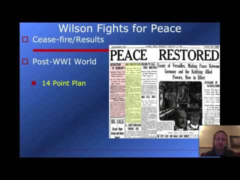 Wilson Fights For Peace