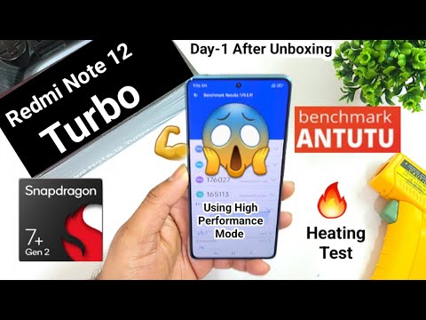 Poco F5(Redmi Note 12 Turbo) Antutu Test Day-1 Snapdragon 7+Gen2 🔥🔥🔥