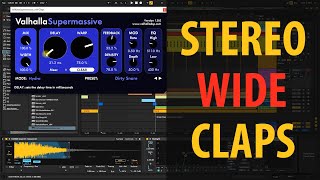 Widen Claps/Snares with This Technique | Ableton Live 10 Tutorial