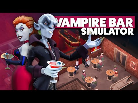 Blood Bar Tycoon lets you open a VAMPIRE BAR where Humans ARE the Menu!