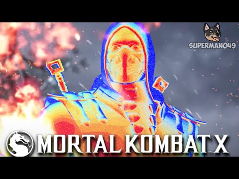 PLAYING WITH INFRARED SCORPION - Mortal Kombat X: "Scorpion" Gameplay (Online Matches)