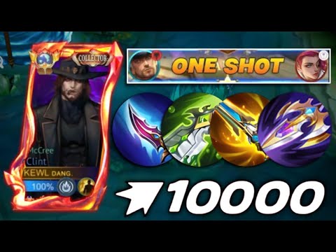 NEW META! CLINT 100% BEST DAMAGE BUILD AND EMBLEM!! (clint best build 2025) - MUST TRY! | MLBB