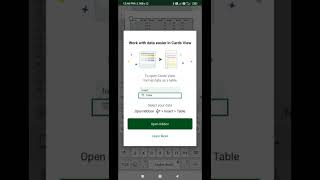 EXCEL MOBILE HOW TO DRAG