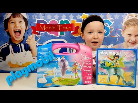 Playmobil Fairy Boat Case and Playmobil Water Fairy Unboxing .