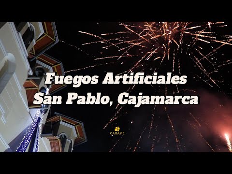 Bombardas en la Festividad Señor de Los Milagros 2025 San Pablo Cajamarca