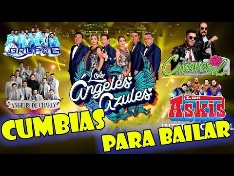 CUMBIAS PARA BAILAR TODA LA NOCHE 2025 💖 LOS ÁNGELES AZULES, CAÑAVERAL, YAGUARU, SONORA DINAMITA