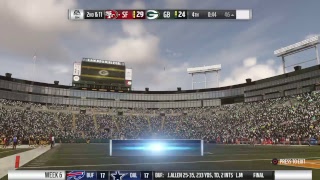 Yr 2 Wk 6: 49ers (3-2) @ Packers (3-2)