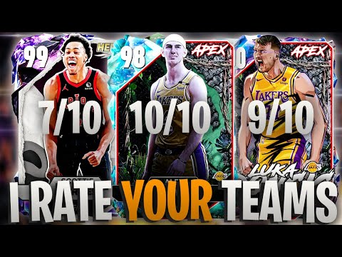 I RATE & IMPROVE YOUR TEAMS EP #5! NBA 2K25 MYTEAM