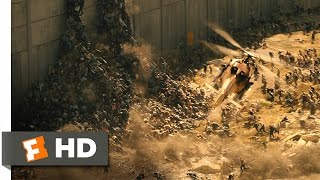 World War Z (5/10) Movie CLIP - Over the Wall (2013) HD