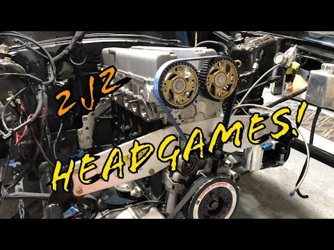 Head Games Motor Works- 2JZ GE Head Install With GSC S1 Cams!