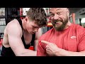 Training trotz Absturz Party! Marc wird 18!