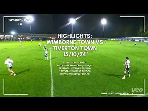 HIGHLIGHTS: Wimborne Town vs Tiverton Town