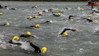 preview picture of video '2009 06 06 Raw Energy Pursuits Arun Ironman Swim'