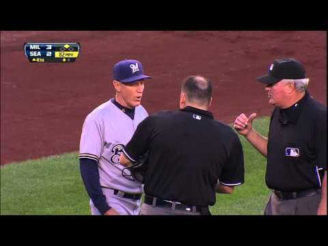 2013/08/10 Roenicke ejected in fourth
