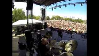 Evergreen Terrace "Chaney Can't Quite Riff Like Helmet's Page Hamilton" Brad Moxey Drum Cam