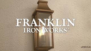 1_Watch A Video About the Andres Aged Brass Pocket Lantern Outdoor Wall Light