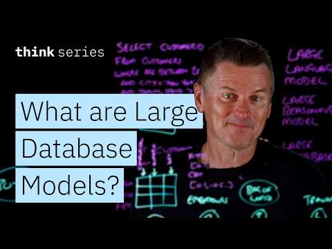 Video Thumbnail: What Are Large Database Models? AI for SQL Data