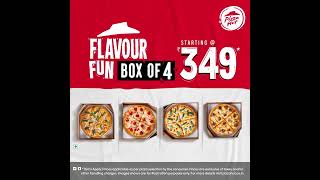 Flavour Fun Pizzas, Box of 4* | Pepsi FREE