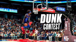 NBA 2K22 My Career - NEW DUNK CONTEST On NEXT GEN! (All-Star Weekend) Best PG Build Gameplay