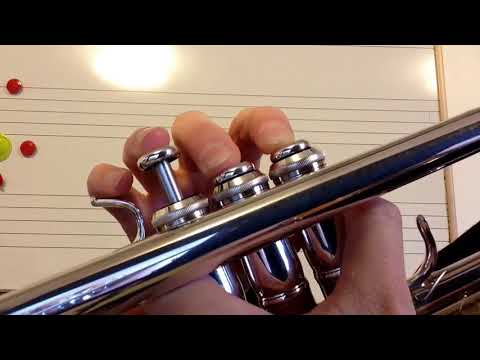 Årets premiärlåt - trumpet - övningshjälp