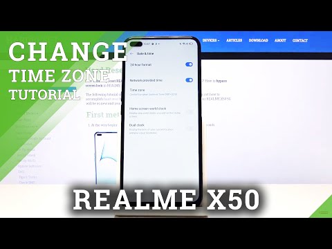 How to Change Date and Time in REALME X50 5G – Time Settings