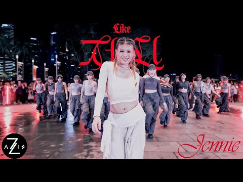 [KPOP IN PUBLIC / ONE TAKE] JENNIE - like JENNIE | 25-DANCERS DANCE COVER | Z-AXIS FROM SINGAPORE