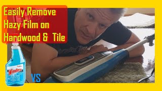 Easily Remove Residue on Hardwood Floors & Cermatic Tile