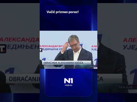 Vučić prizano poraz!