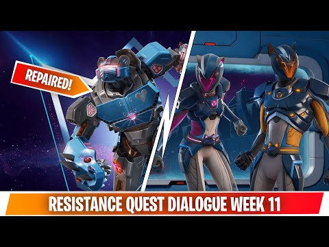 Fortnite: Resistance Quests Dialogue/Audio Logs/Voicelines Week 11