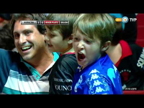 Gol de Ábila. Huracán 2 - River 0 | Copa Sudamericana 2015 - Semi Final (vuelta)