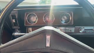 1972 Oldsmobile Cutlass S Hardtop Coupe Start Up