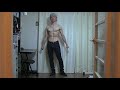 【驚愕】断食35日目・体脂肪率5.8%・シックスパックBody transformation of 35 days fasting(2018/4/13)Yukio Kyomoto