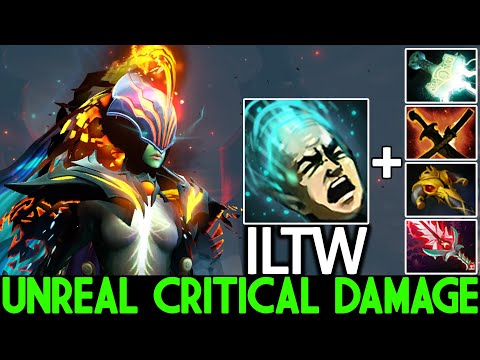 Nigma.ILTW [Phantom Assassin] Unreal Critical Damage 3 Hit Kill Dota 2