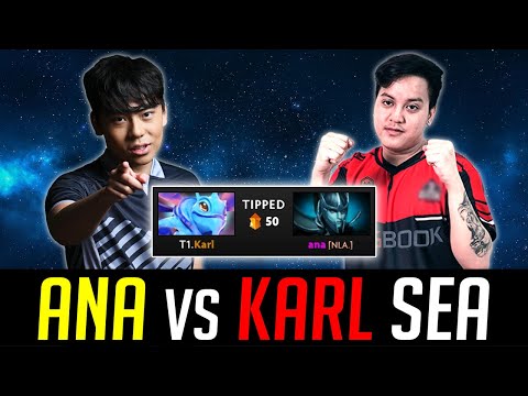 ANA vs KARL in SEA - RESPECT TIPPED DOTA 2