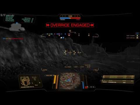 MechWarrior Online: Phoenix Hawk 1B.  Trying the PPC Pop Tart.  Major Overheat