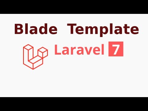Laravel 7 tutorial 10 Blade Template