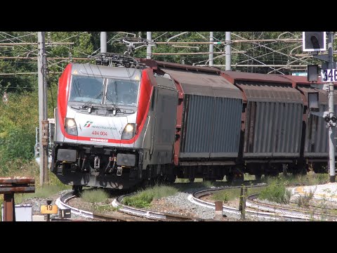 4K - 2021-08-25 Ferrovia dei Giovi - Transiti estivi a Ronco Scrivia 1/4